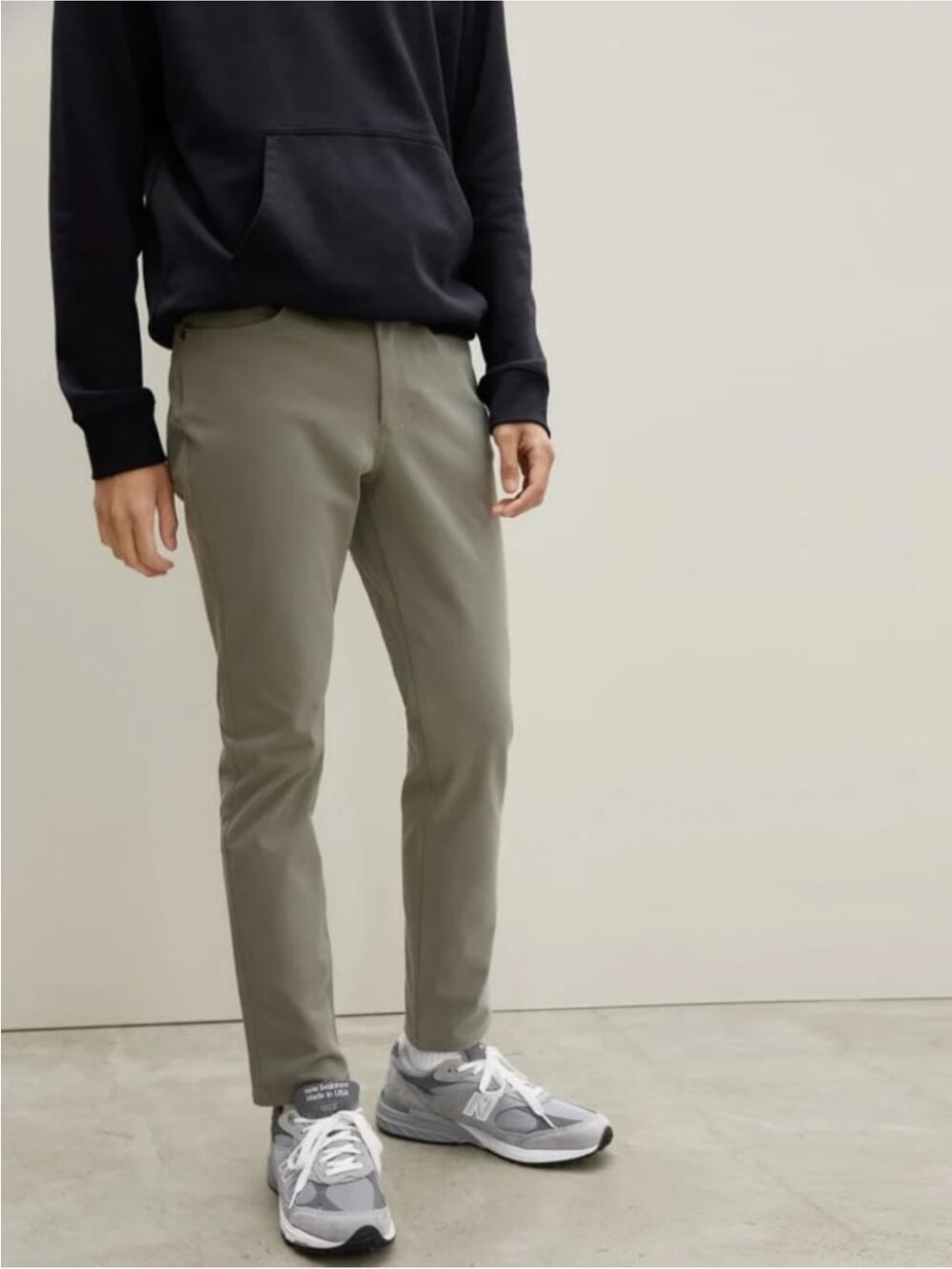 NWOT Everlane Men's Chino Performance Pants size 30 X 30 Dried Thyme